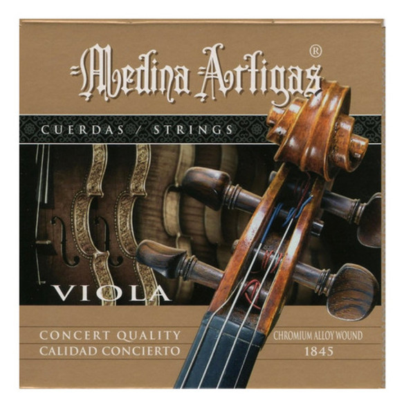 Encordado Cuerdas Para Viola Medina Artigas 1845 Mavs 0