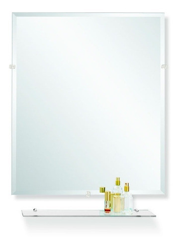 Espejo Ole Biselado Reflejar Con Repisa 50x60 Envío Gratis 0