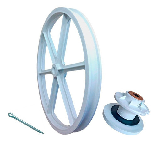 Cubo Polia E Correia Tanquinho Colormaq Lcm 13kg 15kg 1
