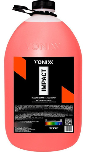 Impact Pre Lavagem Vonixx Map 5l Limpa Motor E Caixa De Roda 0