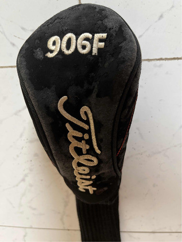 Funda Titleist 906 F Black Para Madera Con Puño, Usada 1