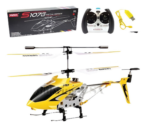 Cheerwing S107 S107g Helicóptero Phantom 3.5ch Mini Metal Gy 0