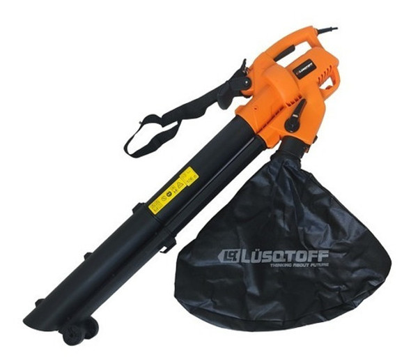 Sopla Aspiradora Lusqtoff 2400w Sopladora Cesped Bolsa 0