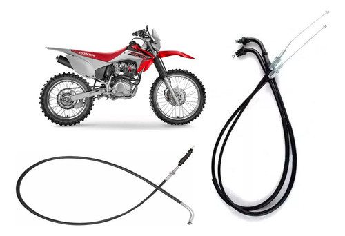 Kit Cabos Embreagem + Acelerador Honda Crf230 / Até 2007 0