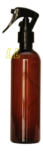 10 Frasco Pet Ambar Borrifador De 100 Ml Gatilho Preto 0