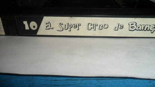 Vhs El Super Circo De Barney 1