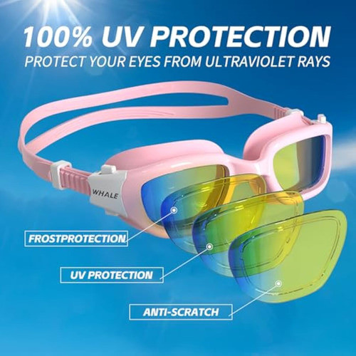 Whale Gafas De Natación Para Niños De 6 A 14 Años 1