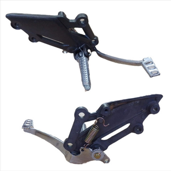 Soporte Pedalin Conductor Zanella Rz 35 Derecho Completo 0 Soporte Pedalin Conductor Zanella Rz 35 Derecho Completo 0