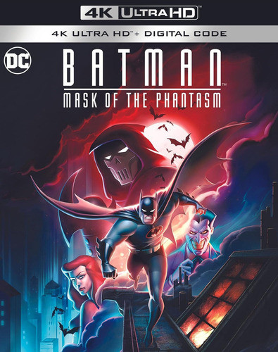 4k Uhd Blu-ray Batman Mask Of The Phantasm Mascara Fantasma 0