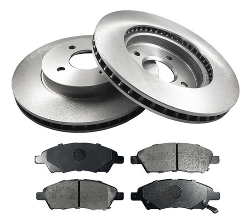Juego Discos Y Pastillas Nissan Note Gr Frenos 1