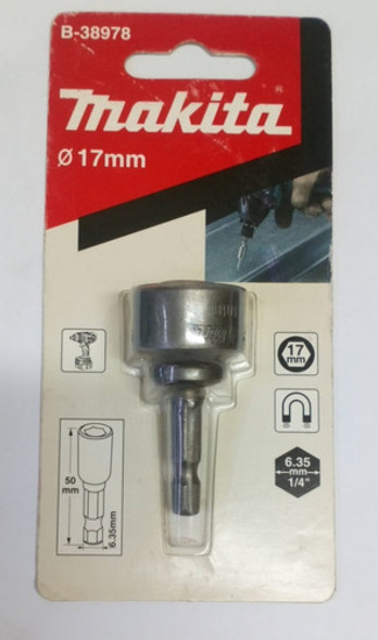 Boquilla Magnetica 17 Mm Makita B-38978 Enc 1/4 17x50mm Bb 1