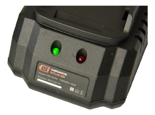 Cargador Bateria Taladro Lusqtoff Atl18-8b Atl18-9b 18v 1