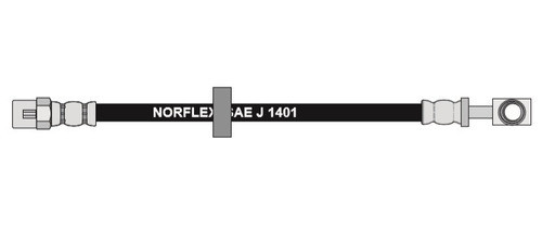 Flexible Freno Volkswagen Golf 470mm Del. 0