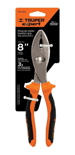 Pinza Acero Cromo 8 Pulgadas 53mm Truper Expert Pch-8x Um 1