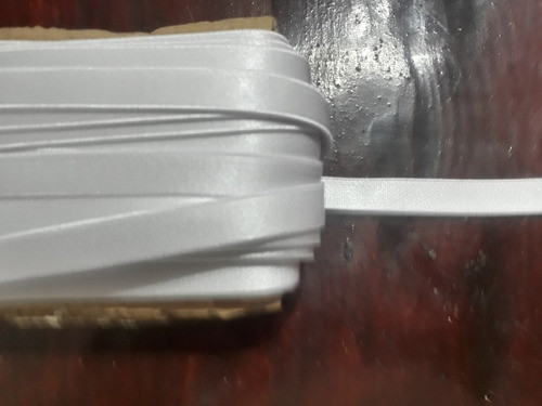 Elástico Bretel 10 Mm X 10 Mts En Blanco 1