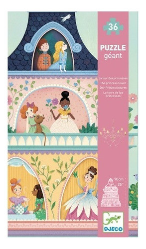 Puzzle Torre De Princesas - Djeco - Dj07130 0