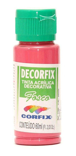 Tinta Decorfix Fosca 338 Rosa Escuro 60ml 0