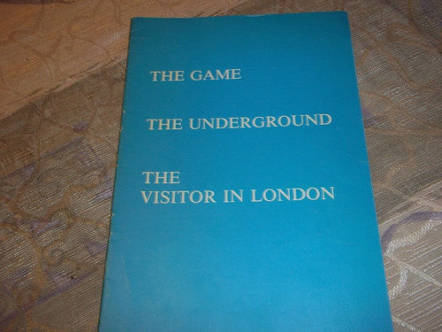 The Game - The Underground - The Visitor In London 0
