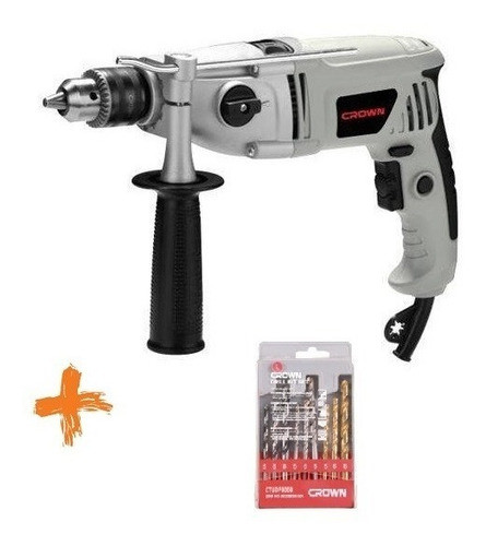 Taladro Industrial 1050w Crown Japan Oferta + Mechas Regalo 0