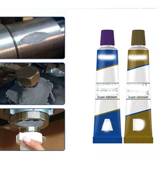 Massa Fria Industrial A B Do Reparo Metal Solda Da Resistenc 0