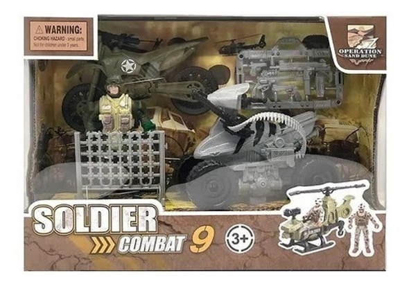 Set De Guerra Juguete Juego De Mesa Soldaditos Para Niños 0