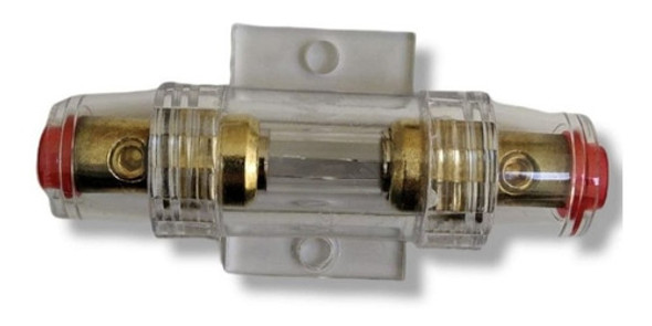 Portafusible Zocalo - Fusilera Tubo Agu Acrilico - Potencia 0