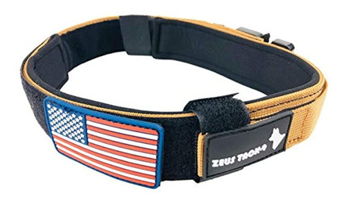 Zeustack9 Collar Tactico Para Perros K9 Perros Mascotas - 1 0