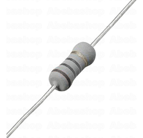 Pack 7x Resistencia Metal Film 1ohm 1w 1e Marron Negro Dor-p 0