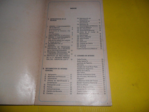 V Reunion Ministerial Del Grupo De Los 77 Buenos Aires 1983 1