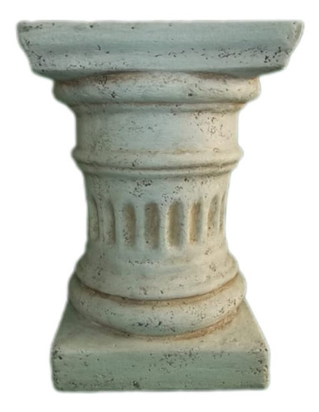 Columna De Cemento Y Leca Modelo Ancho - De 41 Cm. Artecor D 0