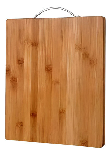 Tabla De Bambu 43x43cm Cocina Camping 0