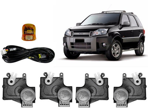 Conjunto Trava Elétrica Especifica 4 Portas Ford Ecosport 0