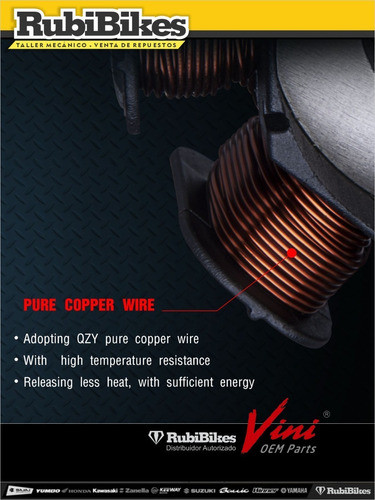 Bobina De Encendido Para Zanella Zb G4. Vini 1