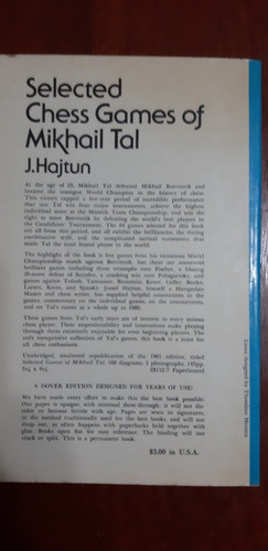 Selected Chess Games Of Mikhail Tal Hajtun 1