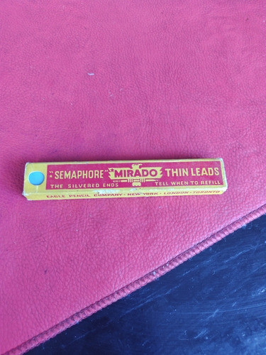 Minas Antigua Para Lápiz Semaphore Mirado Leads Color Negro 1