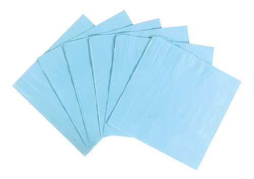Servilletas Pastel Celeste X 20 Unidades Decoracion Cumple 0