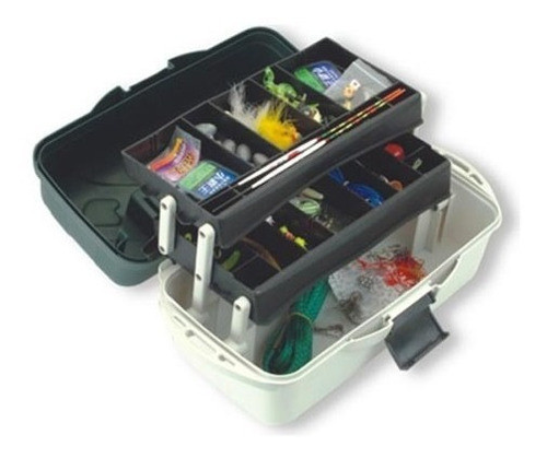 Caja De Pesca Surfish Dos Bandejas Rebatibles 0