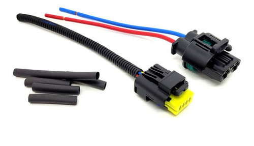 Par Plug Conector Resistência Ventoinha C3 C4 Aircross. 0