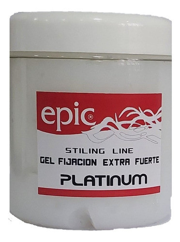 Gel Epic Platinum Fijacion Extra Fuerte 250 Ml X 6 Unidades 1