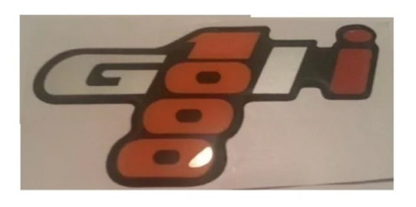 Emblema Adesivo Resinado Gol 1000i 0