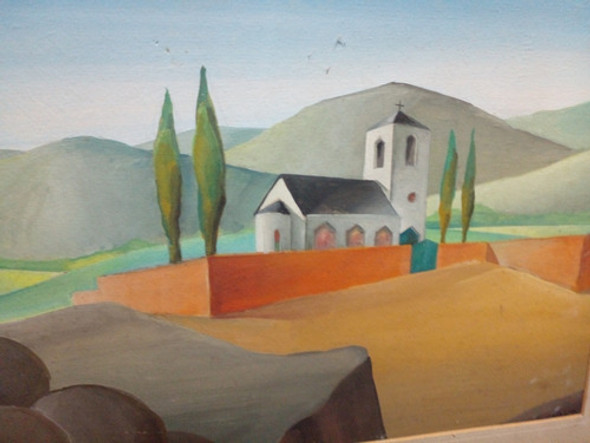 Oleo Sobre Lienzo. Obra De Alfredo Corace Del Grupo Liniers 0 Oleo Sobre Lienzo. Obra De Alfredo Corace Del Grupo Liniers 0