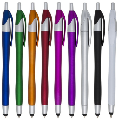 100 Canetas Plasticas Tablet Touch Personalizadas R2638 0