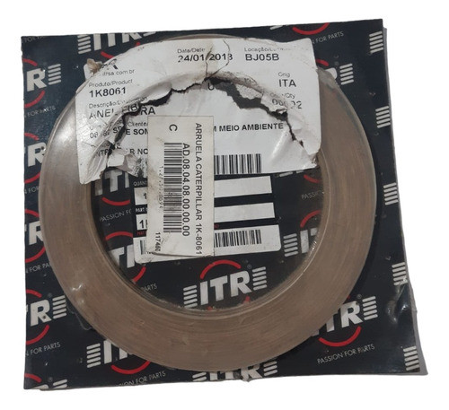 Arruela De Fibra Encosto P/ Caterpillar 1k8061 Itr 1