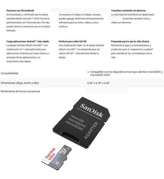 Pack X3 Memorias Micro Sd 32 Gb Sandisk Clase 10 Mayoristas 1