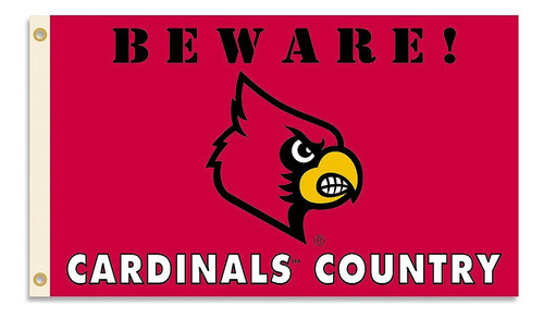 ~? Bsi Products, Inc. - Louisville Cardinals Country 3x5 Fla 0