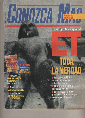 Revista Conozca Mas * N° 83 - Año 1995 - Los Extraterrestres 0