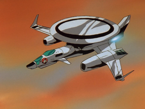 1/72 Es-11d Eye Cat Robotech 3d 1