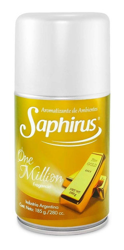 Saphirus One Million Fragancias Aromatizador Pack X 3 0