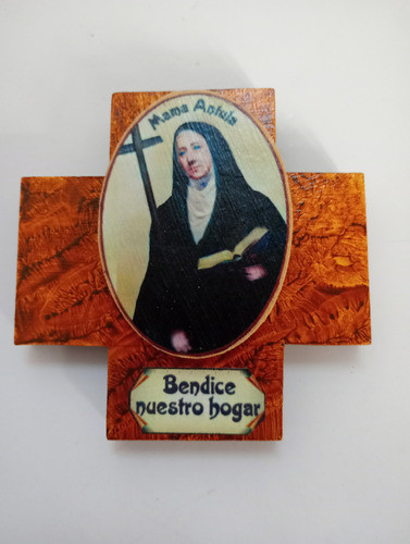 Cruz De Madera Con Advocaciones 1