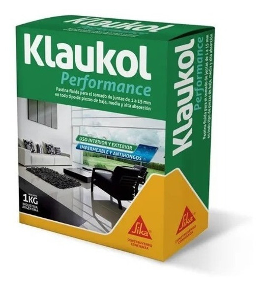 Pastina Klaukol Porcelanato Alta Performance 1 Kg Gris Plomo 0 Pastina Klaukol Porcelanato Alta Performance 1 Kg Gris Plomo 0